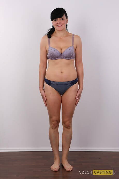 Czech Casting  invite you to explore a free pictures with Olga unveiling well-done body